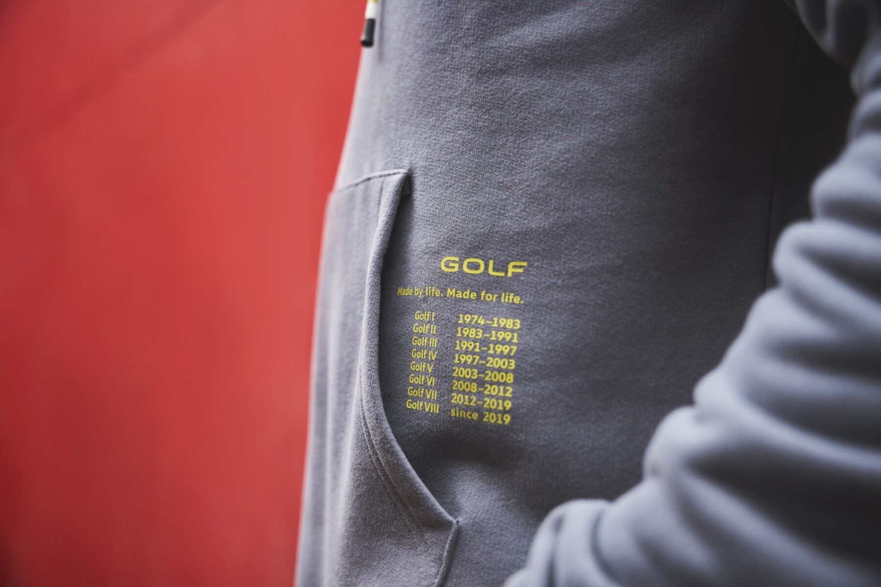 Mikina s kapucí Golf, unisex