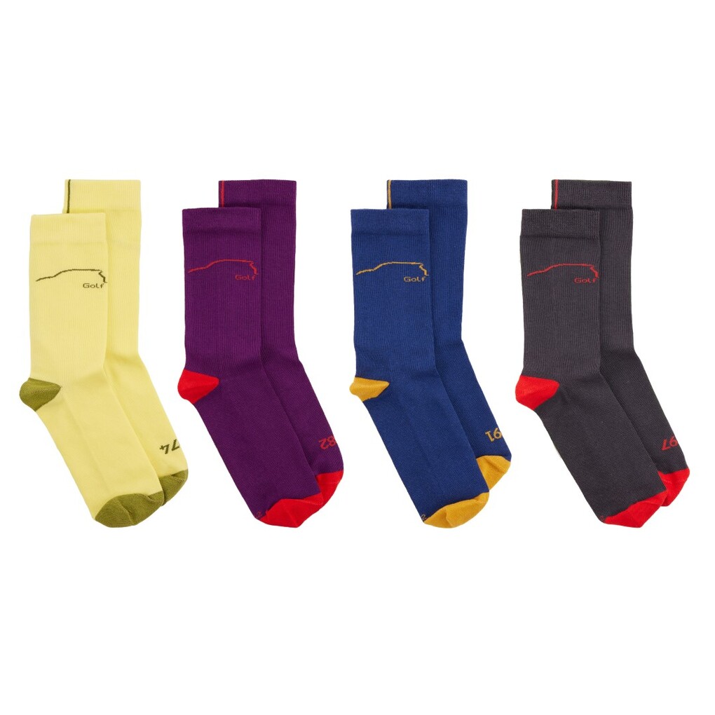 Ponožky Golf (4 páry) 1974-1997, unisex 