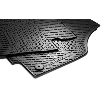 Gumové koberce pro Sharan