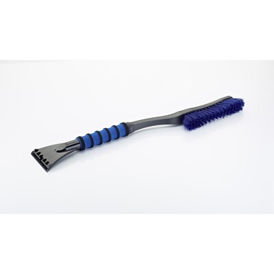 Škrabka na led se smetáčkem na sníh