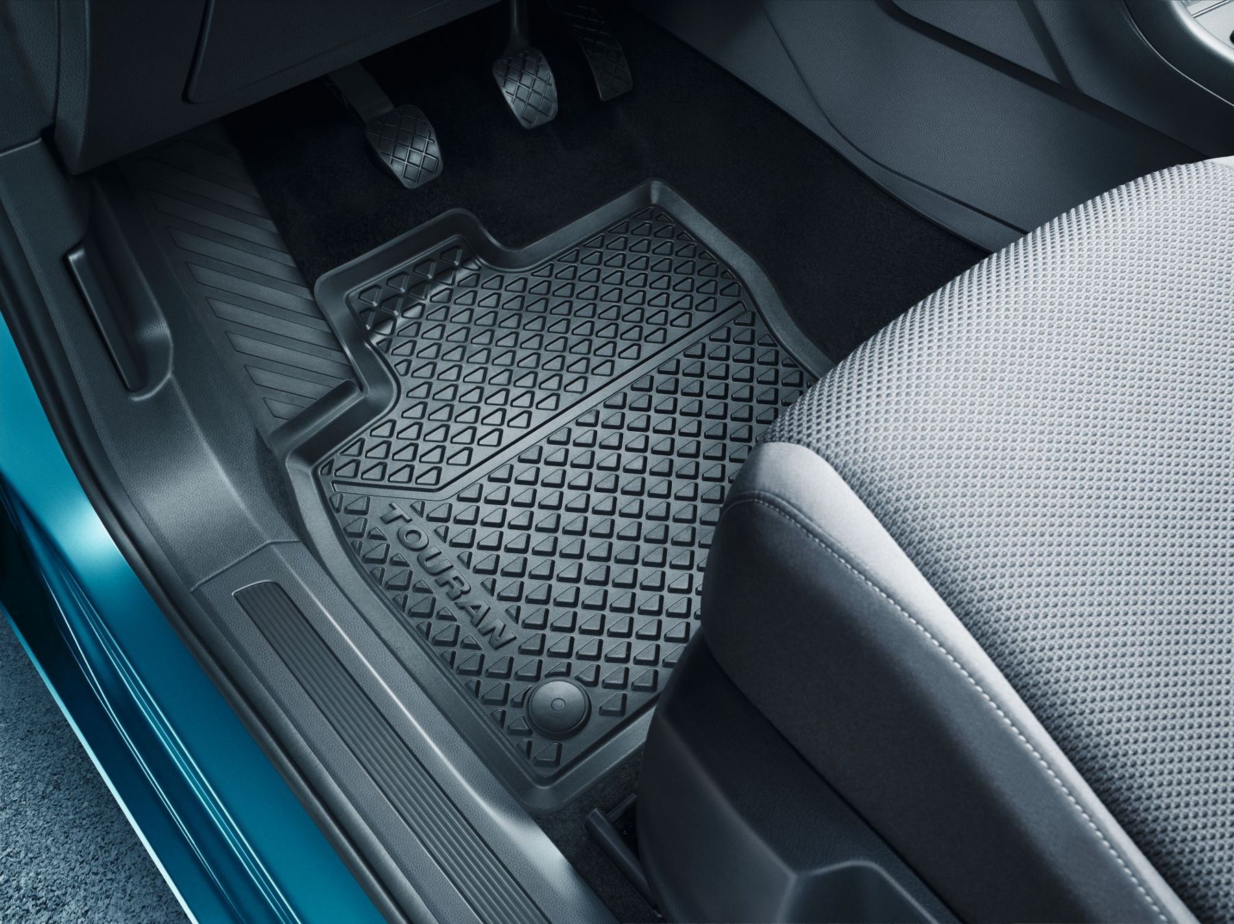 Gumové koberce pro Touran