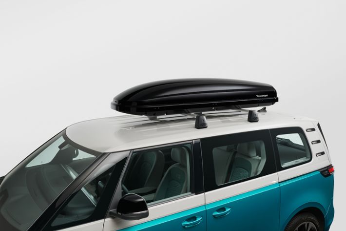 Střešní box Comfort 460 litrů, černý s vysokým leskem