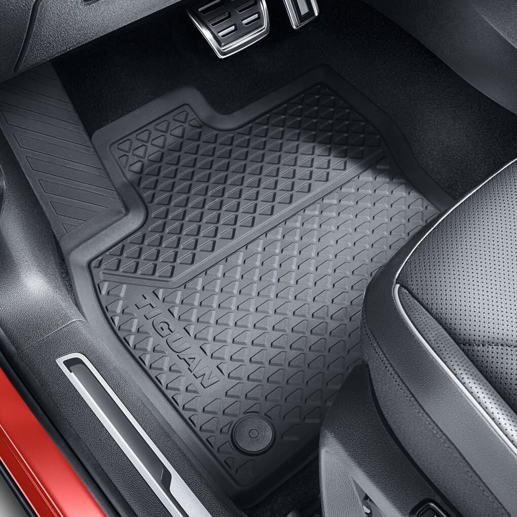 Gumové koberce pro Tiguan Allspace (do r. 2025)