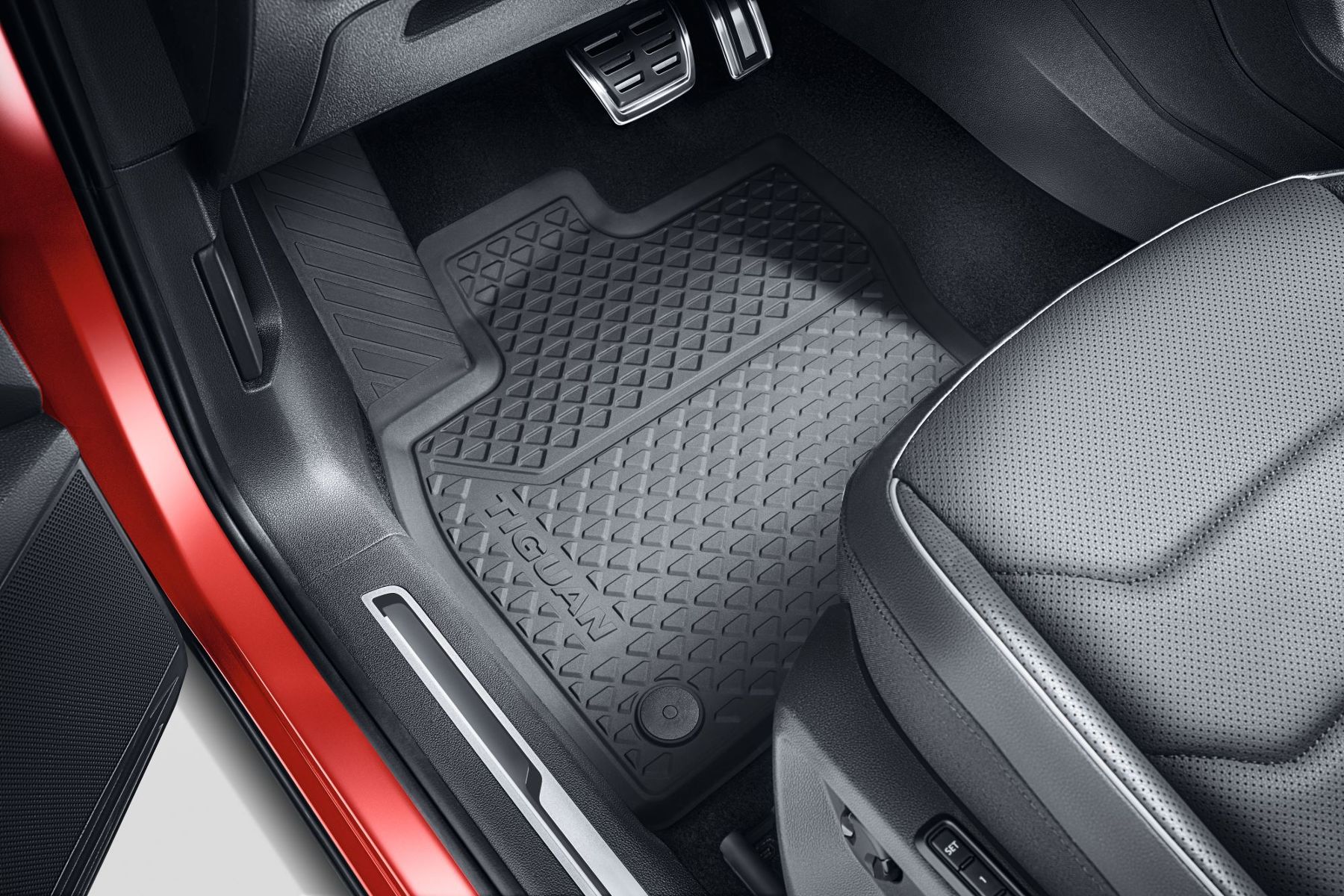 Gumové koberce pro Tiguan Allspace (do r. 2025)