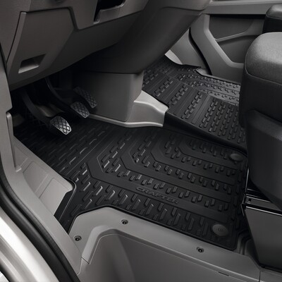 Gumové koberce pro Crafter, přední