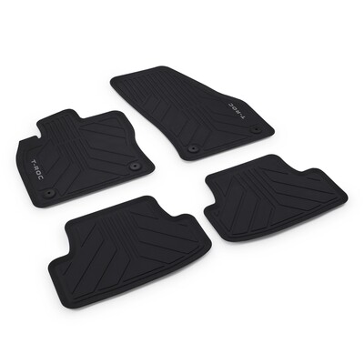 Gumové koberce pro T-Roc (do r. 2026)